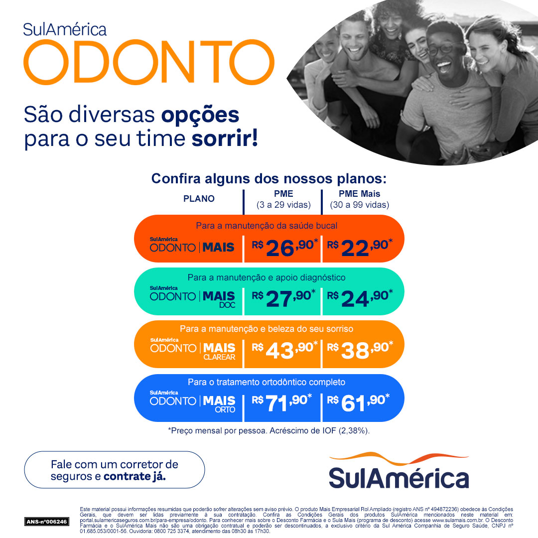 Tabela - Sulamérica Saúde